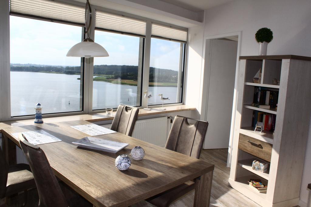Ostseefjord-Schlei-Blick Im Wikingturm ชลีสวิก ภายนอก รูปภาพ